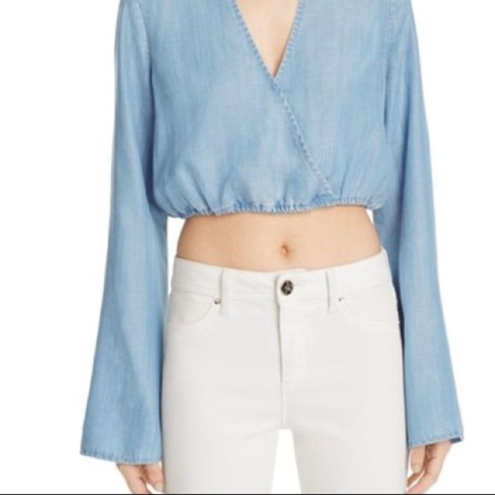 Guess Denim Crop Top